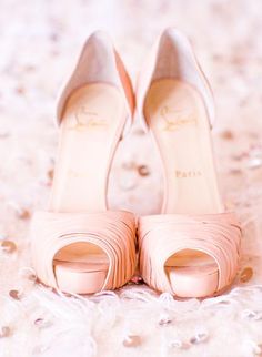 Pink shoes