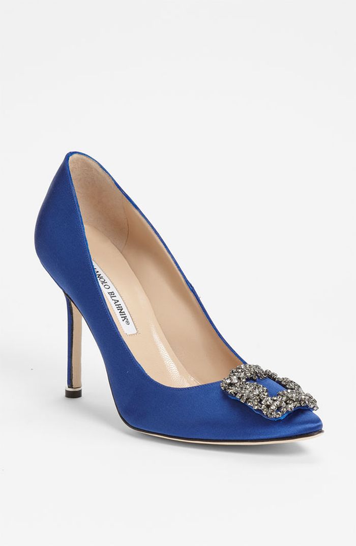 omg love  Louis vuitton shoes heels, Manolo blahnik heels, Blue wedding  shoes