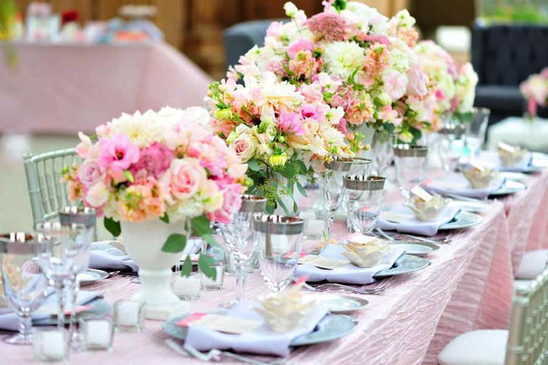 Pastel wedding