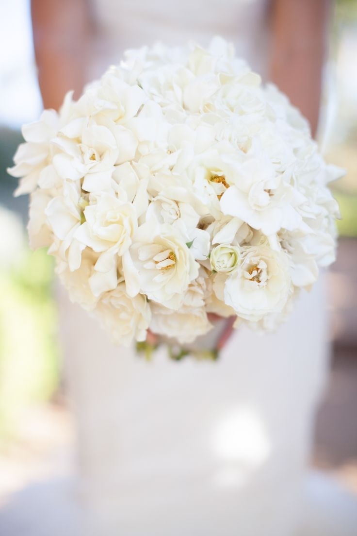 White magnolia bouquet