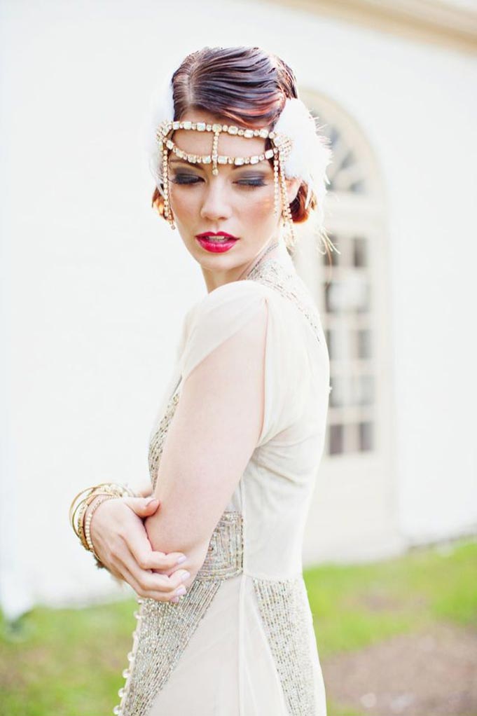 gatsby bride style