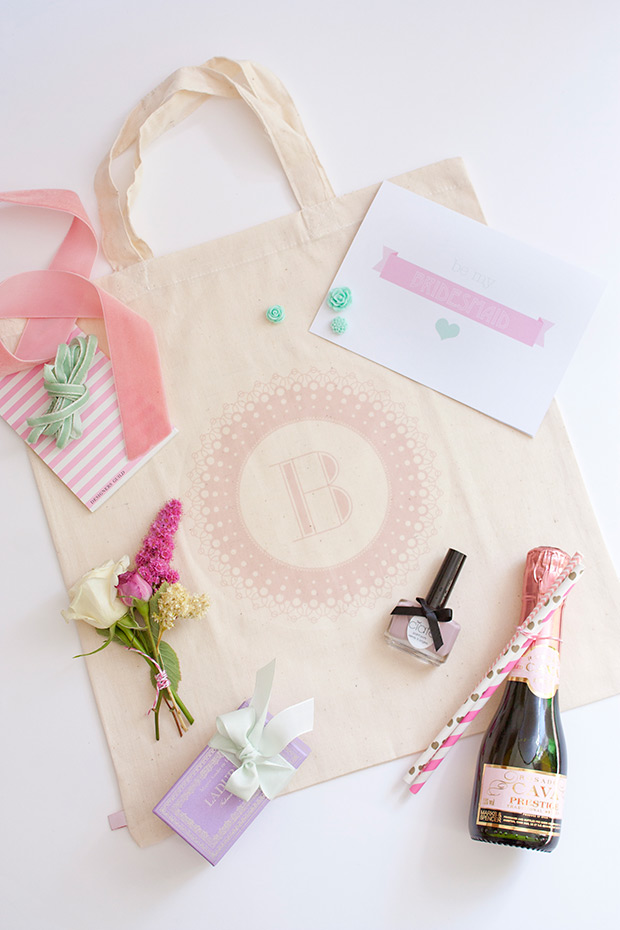 bridesmaid gift bag