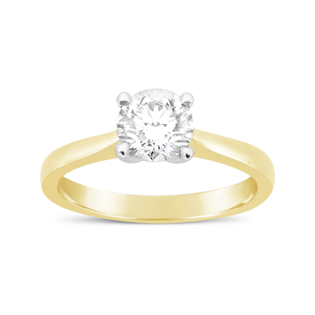 Weir & Sons 18k Yellow Gold 1ct Solitaire Engagement Ring, €9,750.