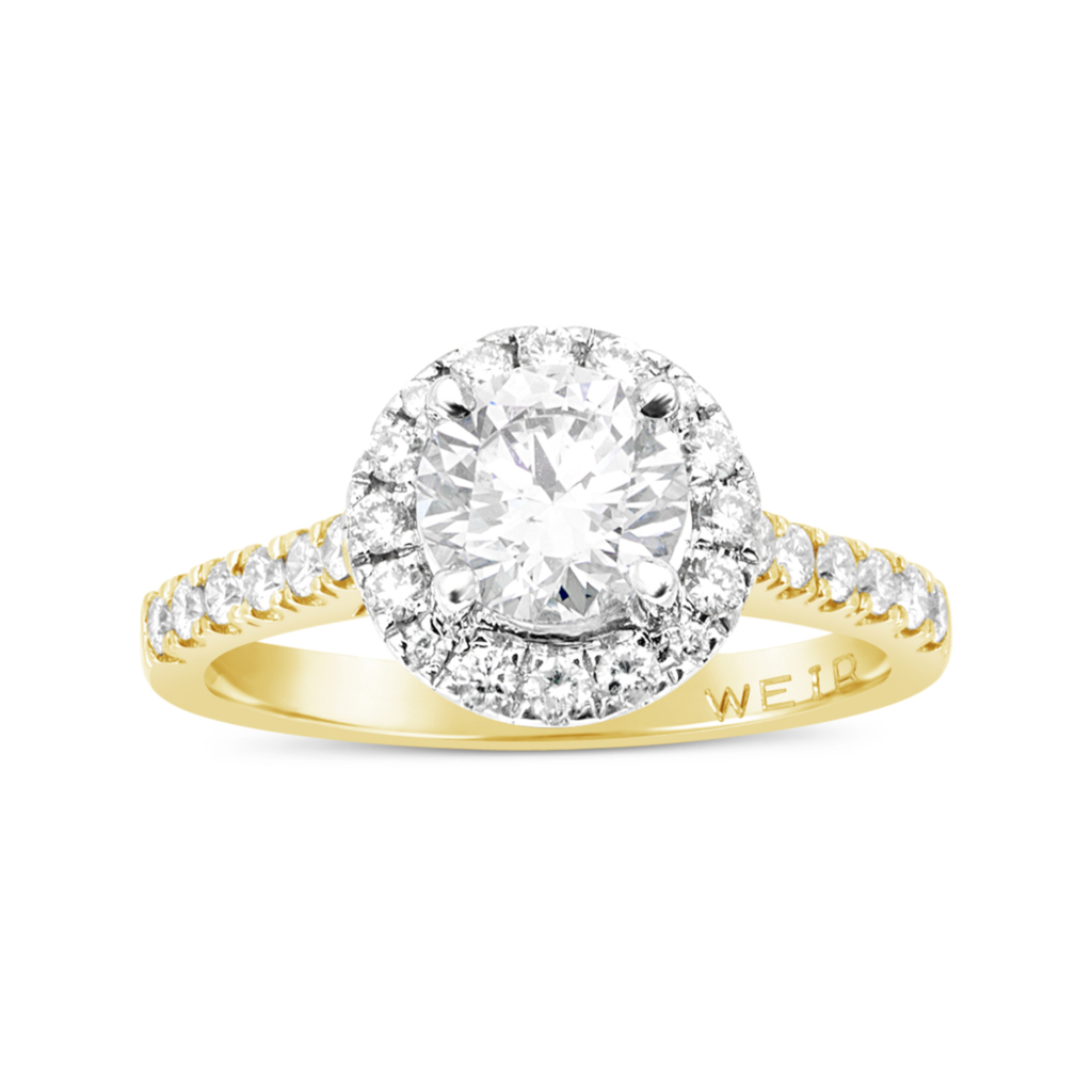 Weir & Sons 18K Gold 1ct Diamond Engagement Ring, €11,500.